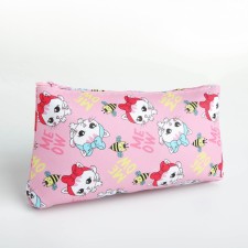 Cosmetic bag with lightning, pink/multi -colored color