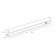 Linear LED lamp ERA LLLED-01, 314x22x37 mm, IP20, 4W, 380LM, 6500K, white