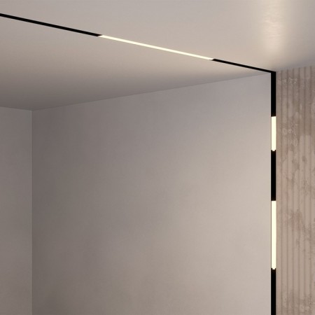 TREECH TECHNICAL TR074-2-12W4K-B, 12W, 30x3.4x4.9 cm, LED, 877LM, 4000K, Black color Black-4