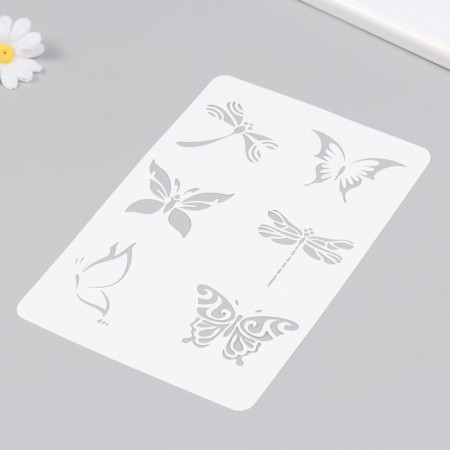 Stencil "Butterflies" 16x24 cm-1