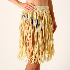 Hawaiian skirt, 60 cm, beige color