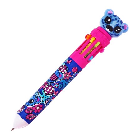 Automatic ballpoint handle, 10 color, barcode on a piece, mix cat-2