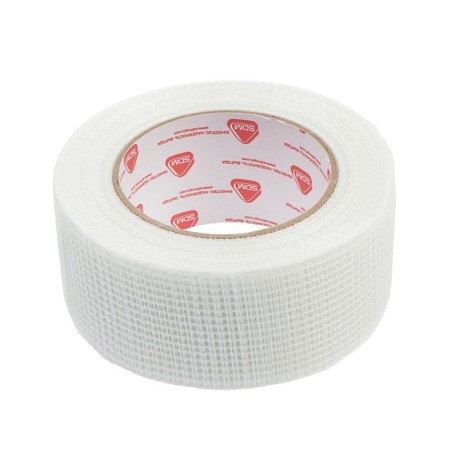Construction grid SD-Glass Professional, 50 mm x 45 m, self-adhesive