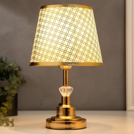 Table lamp 16227/1GD E27 40W gold 21x21x34.5 cm Risalux-1