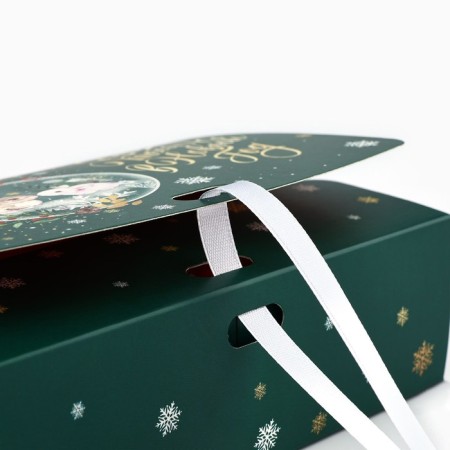 Two -way folding box “For you in the New Year”, 16.5 x 12.5 x 5 cm, New Year-5