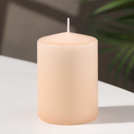 Candle - Aromatic CAPUCHINO CILINDRAR, 5.6x8 cm