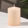 Candle - Aromatic CAPUCHINO CILINDRAR, 5.6x8 cm