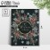 Postcard - New Year's Circle compliment, 6 x 8 cm, New Year