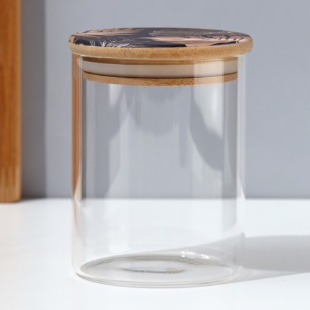 Bank for storage "Tropics", 450 ml-3
