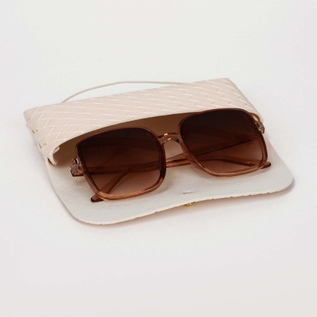Gum glasses cover, beige color-3