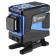 The level of DEKO LL12-HVR, 12 rays, self-leveling, 1/4 ", 535 nm, 20 m, 360 °