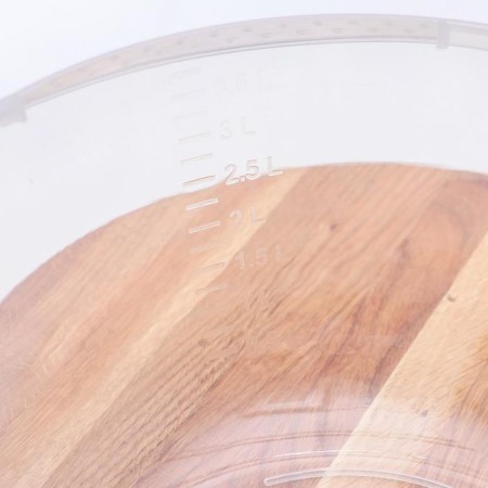 Bowl with measured division, 4 l, transparent-3