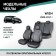 Autorekhli for Toyota Wish 2009-2017, 5 seats, eco-leather black