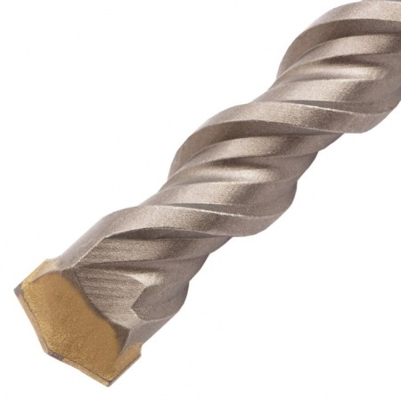 Denzel 705045, double spiral, Cobalt W-Tip, SDS Plus, 18 x 460 mm.-1