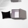 Gift box for bracelet/clock "Shine", 9 × 9, black color