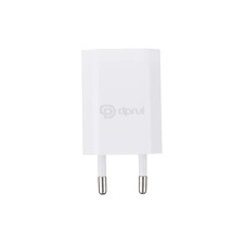 Сетевое зарядное устройство DPRUI SP08, USB, 1 А, белое