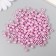 Set of beads "needlework" plastic, diameter 6 mm, 25 g, light pink