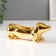Souvenir ceramics stand for the Golden Dachshund Ring 4.5x15x5.5 cm