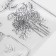 Stamp for creativity "Bank with flowers" 17x21.5x0.3 cm