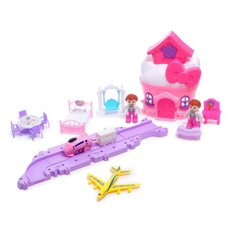 Railway "The Adventures of the Princess", works from batteries-1