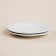 A set of ceramic sl home "Arena Blanca", d = 20 cm, white color
