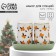 New Year. Set for spices "Orange", 12 x 6.5 x 7 cm