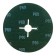 Circle of fibrous grinding bison 35585-150-060, for Ushm, P60, 150 x 22 mm, 5 pcs.