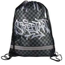 A bag for shoes 480 x 360 mm, Phoenix, sublimation, reflective strip, 