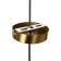 Lamp Bayerlux 2479/1GD E27 40W golden 30x30x40-140 cm