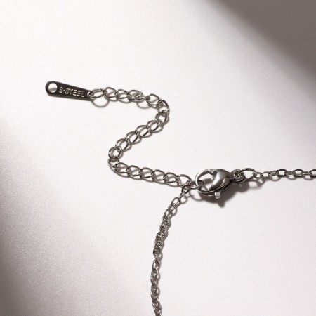 Bracelet-reinforcing "runes" energy, color silver, 17 cm-4
