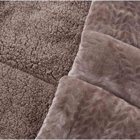 Aramis blanket, size 160x220 cm, cappuccino color-1