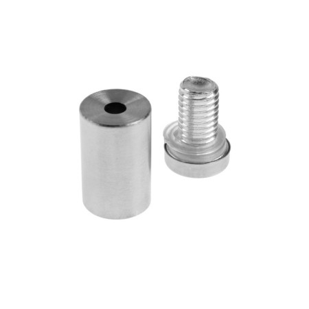Remote holder for plates, 16x30 mm, color matte nickel, set 6 pcs.-3