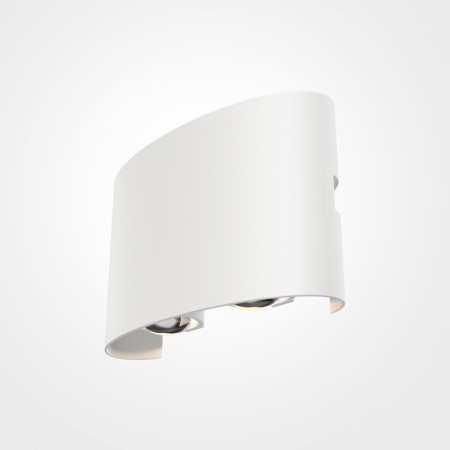 Architectural backlight Outdoor O417WL-L4W3K, 4W, 3.7x12x8 cm, LED, 400LM, 3000K, white color