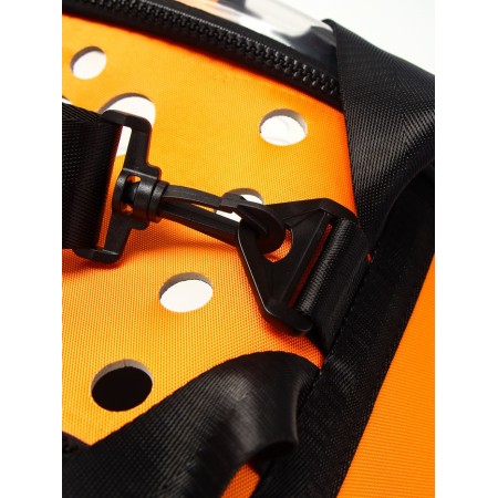 The folding bag is large, the oxford material, 42 x 30 x 25 cm, orange-7
