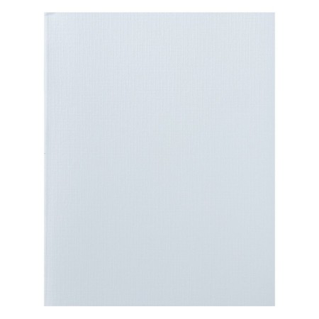 Notebook 48 sheets of the White. Metallic, Bumvinyl