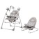 Electronic swing Misty, gray, with an adapter, p/y, 12 chalk., 5 speeds