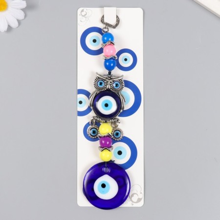 Suspension from the evil eye "Filin on a branch" 21 cm mix-3