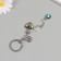 Keychain from the evil eye Metal "Little Mermaid" 9.5 cm
