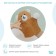 Tenvillon washcloth-brown-grown Baby Bear