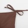 Siddle on the chair Ethel Kitchen 42x42 cm, brown color, 100% cotton, sarzha 220 g/m2