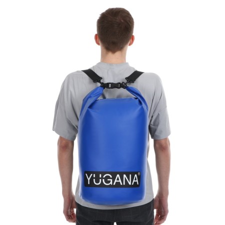 Yugana Germushka, PVC, waterproof 40 liters, two belts, blue-13