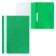 A set of folders-checkers 5pcs. Calligrata, A4, 180MKM, with a green transparent top