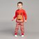 Pajamas for a boy, red color, height 86 cm
