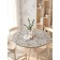 Tables on the table “Field of Iris”, round, oxford, elastic band, size 140x140 cm, diameter 105-120 cm