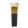 Pipe for cocktail "Rain", set of 12 pcs., Golden color