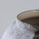 Ceramic vase "Retro", 18 × 28.5 cm, throat 10 cm, gray color