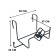 203-004 Balcony stand 203-004 hummingbird 50x29x22 cm
