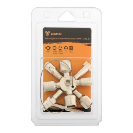 Multifunctional key Deko MW01, for electric shocks, 10 in 1-3
