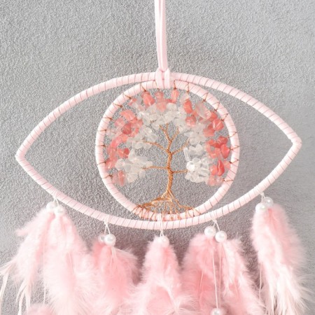 Dreams of Dreams "Tree of Life. Eye" Direct pink 18.5x48 cm-1