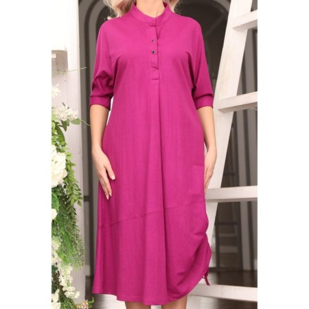Women's dress, size 50, color fuchsia-10